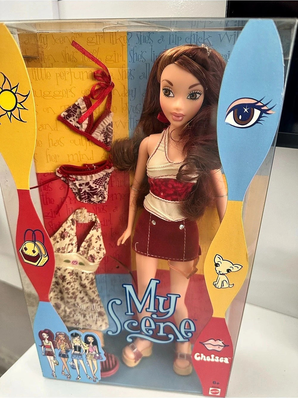 VTG 2002 Mattel My Scene Chelsea 1st Edition Wave 1 Doll NIB NRFB B2232⁠